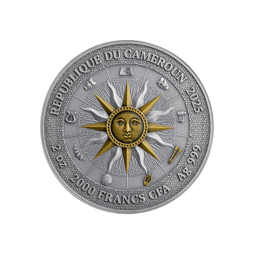 The Bacchanalia Celestial Beauty 5 Oz Silver Coin 2025