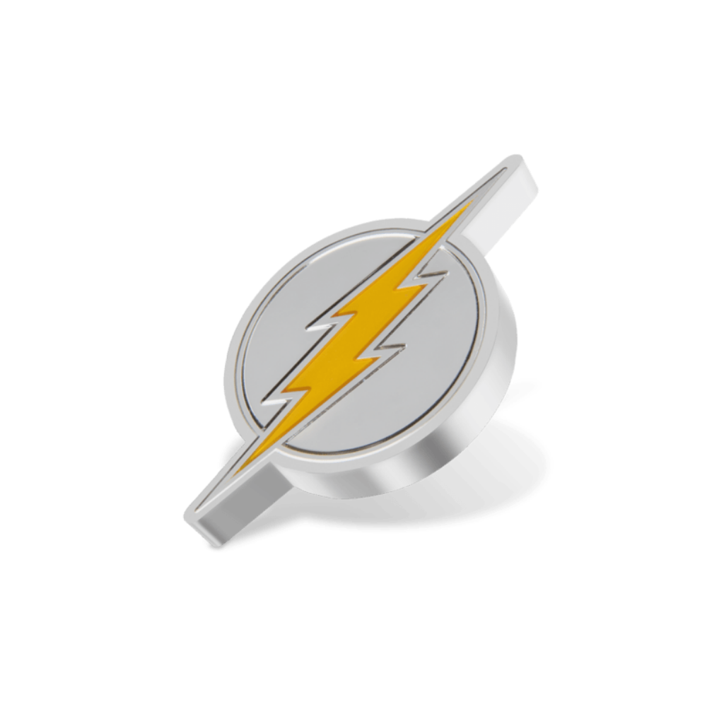 THE FLASH™ Logo 1 Oz Silver Proof Coin $2 Niue 2021