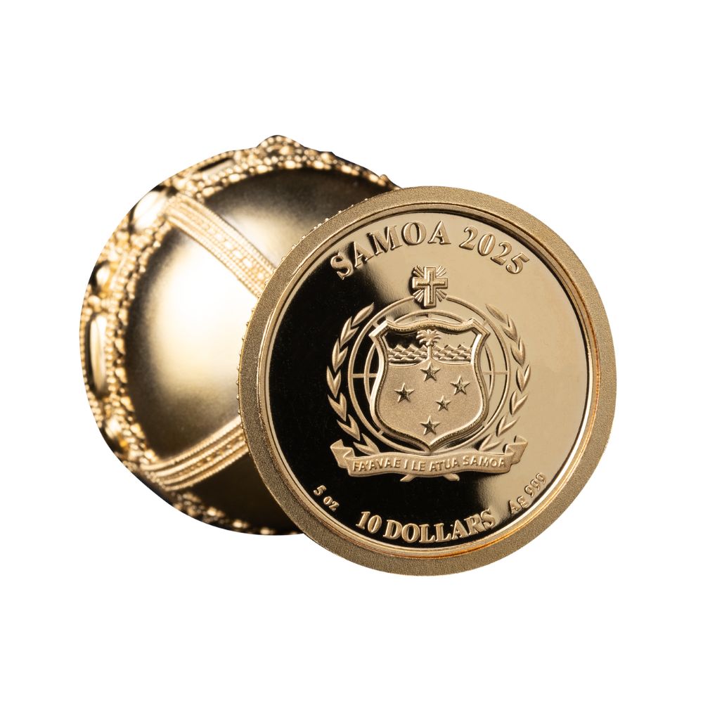 THE HOLY GRAIL 3D 5 Oz Silver Coin $10 Samoa 2025