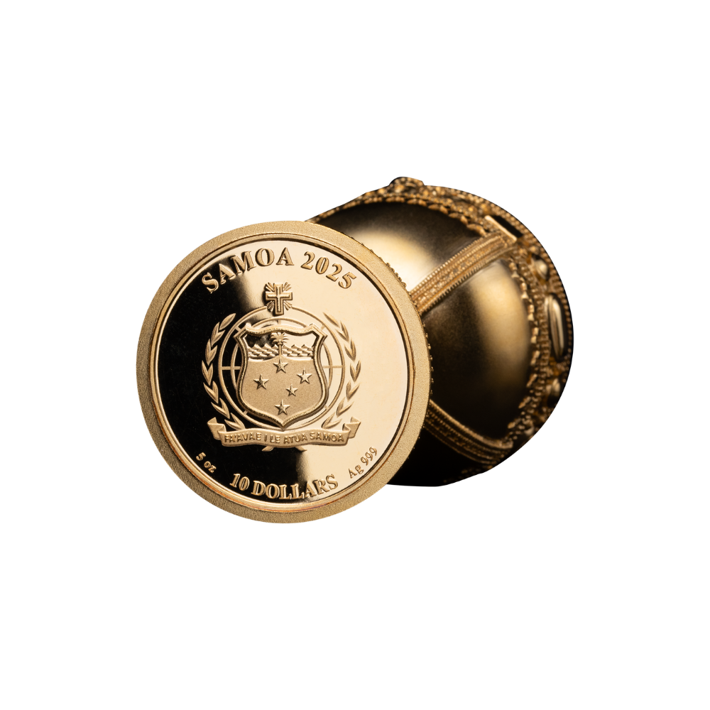 THE HOLY GRAIL 3D 5 Oz Silver Coin $10 Samoa 2025