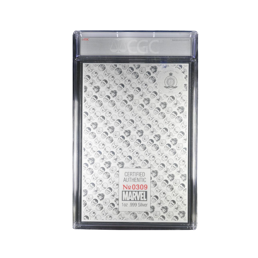 THE INCREDIBLE HULK #181 Marvel Comics 1 oz Silver Foil Niue 2024- CoA #0309