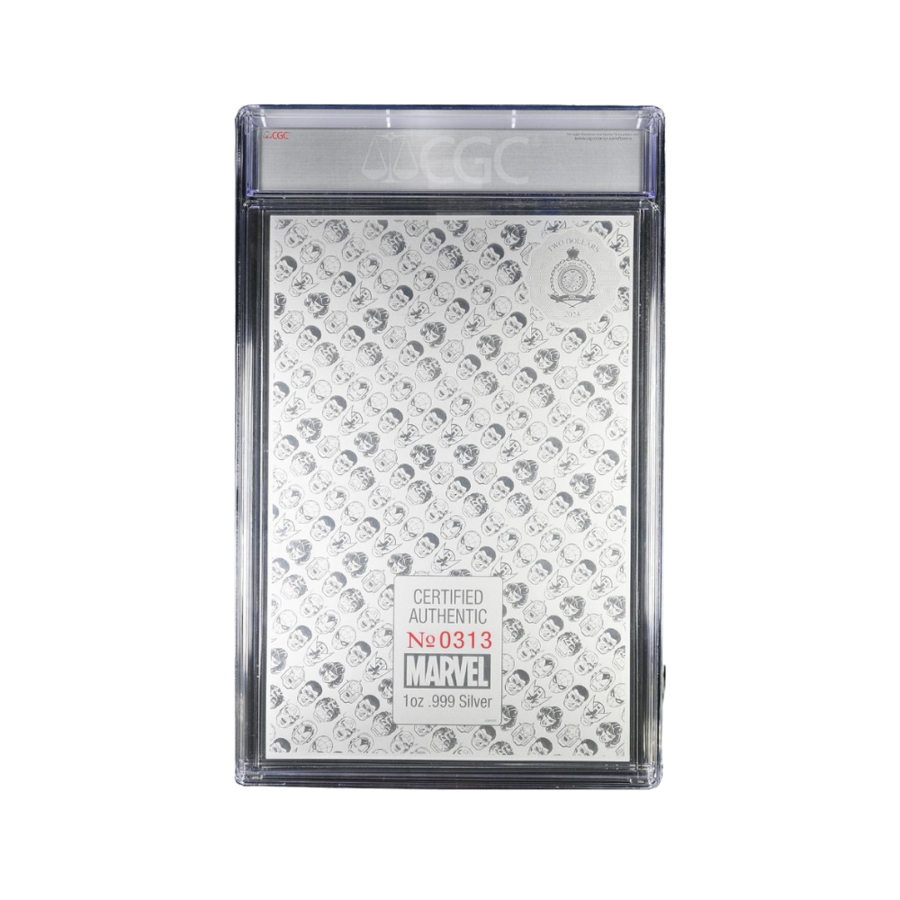 THE INCREDIBLE HULK #181 Marvel Comics 1 oz Silver Foil Niue 2024- CoA #0313