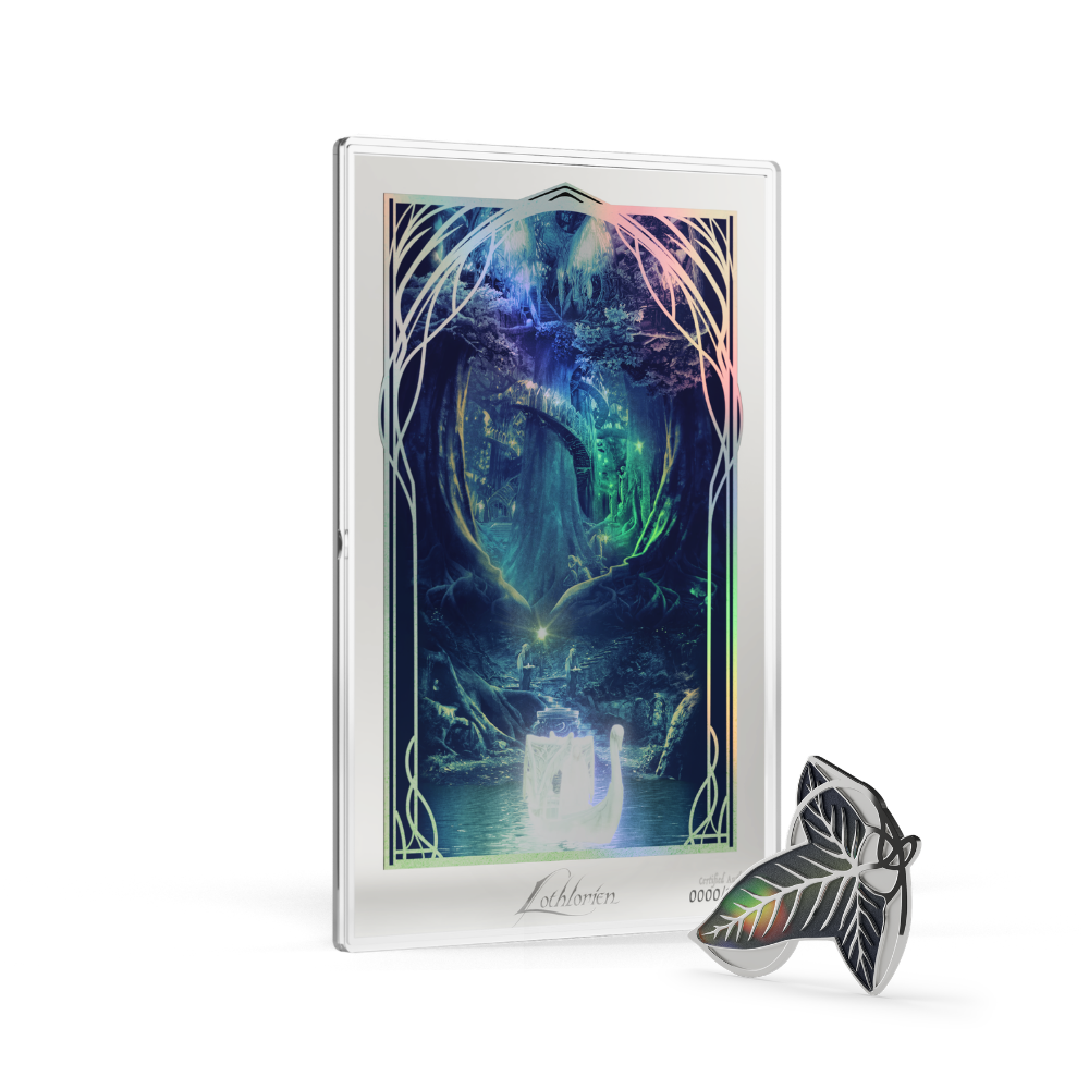 THE LORD OF THE RINGS™ Lothlorien Collectible Set Silver Collectible Set Agoro