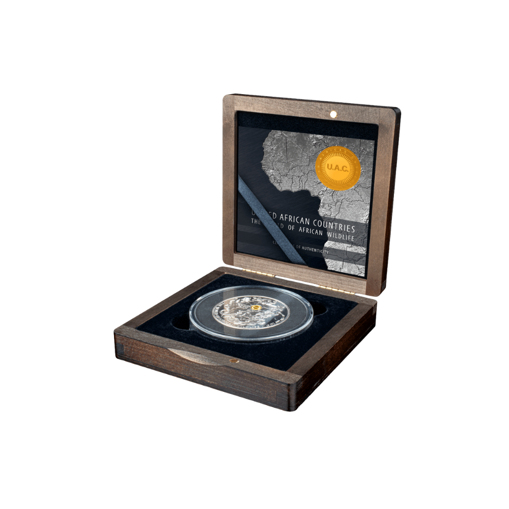 THE WORLD OF AFRICAN WILDLIFE 10 Oz Silver Coin UAC 2023