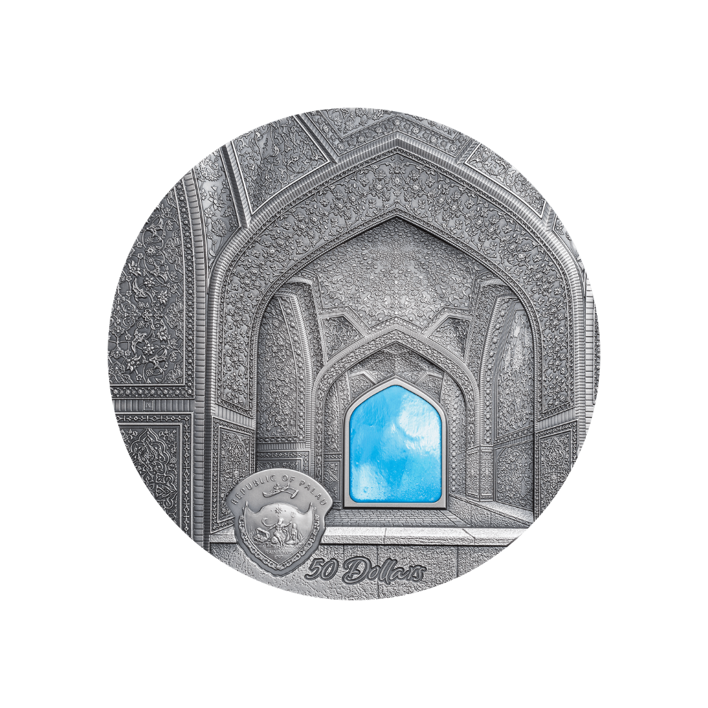 TIFFANY ART Isfahan 1 Kg Kilo Silver Coin $50 Palau 2020