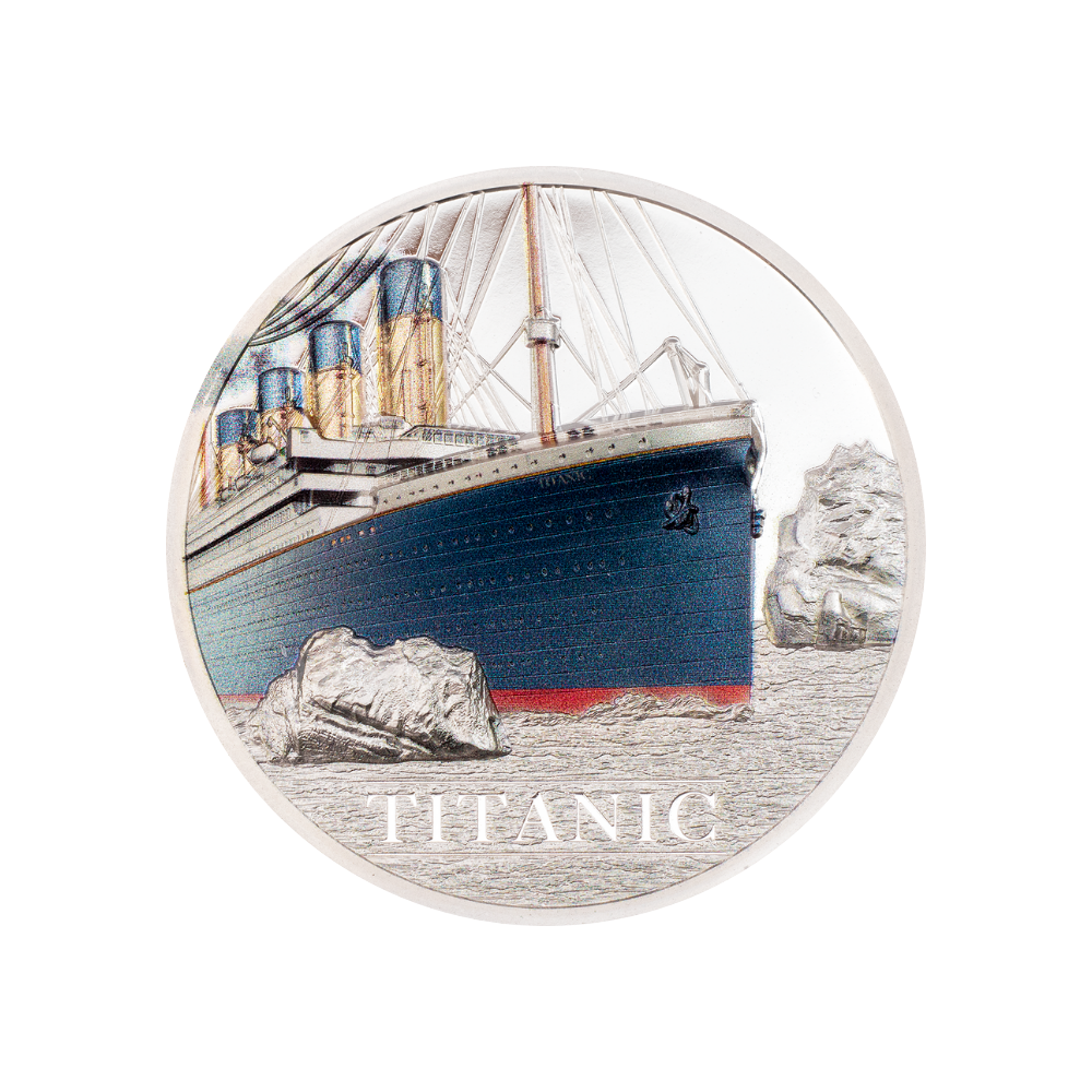 TITANIC 3 Oz Silver Coin $20 Cook Islands 2022 - CIT Coin Invest AG