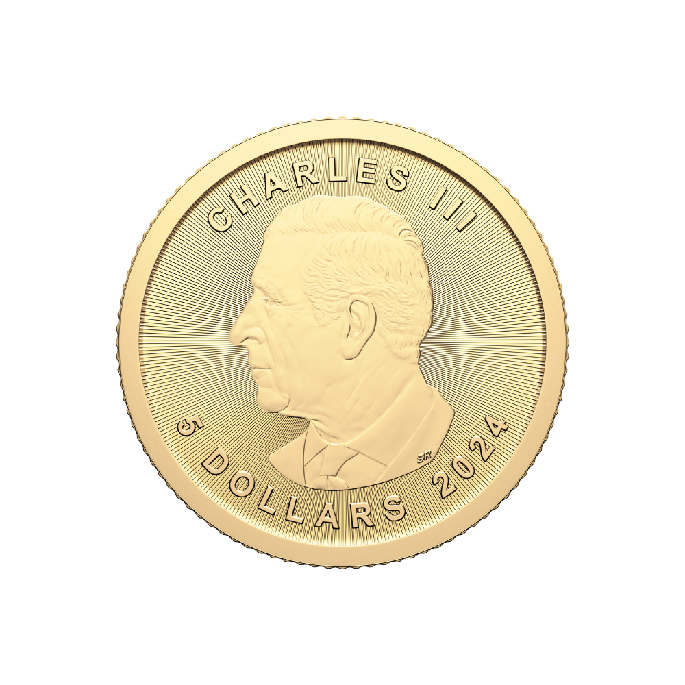 TREASURED GOLD MAPLE LEAF FIRST STRIKES Polar Bear Privy Mark (Premium Bullion)