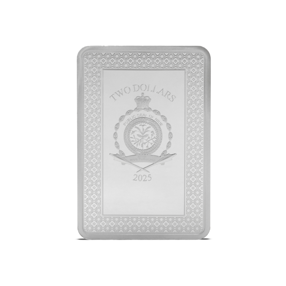 Tarot Cards Ace of Wands 1 Oz Silver Coin