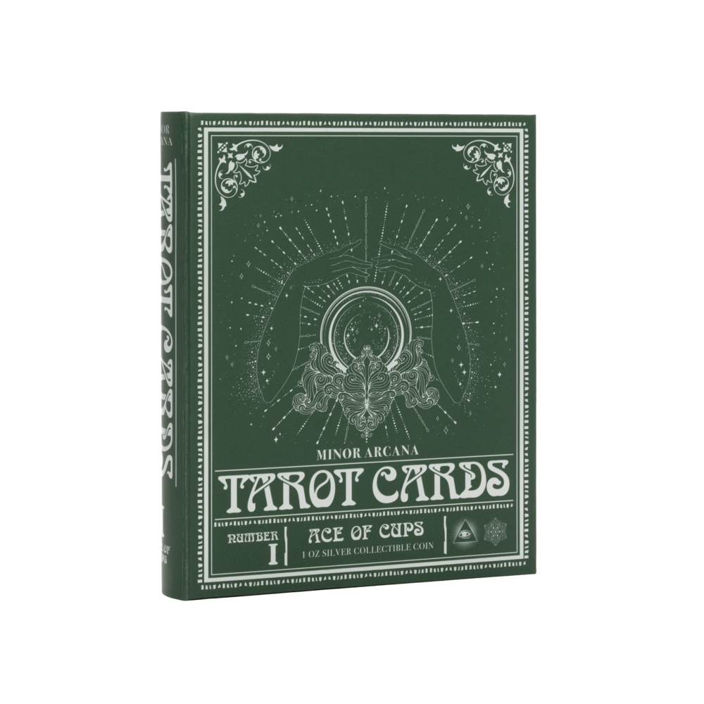 Tarot Cards Ace of Cups 1 Oz Silver Coin
