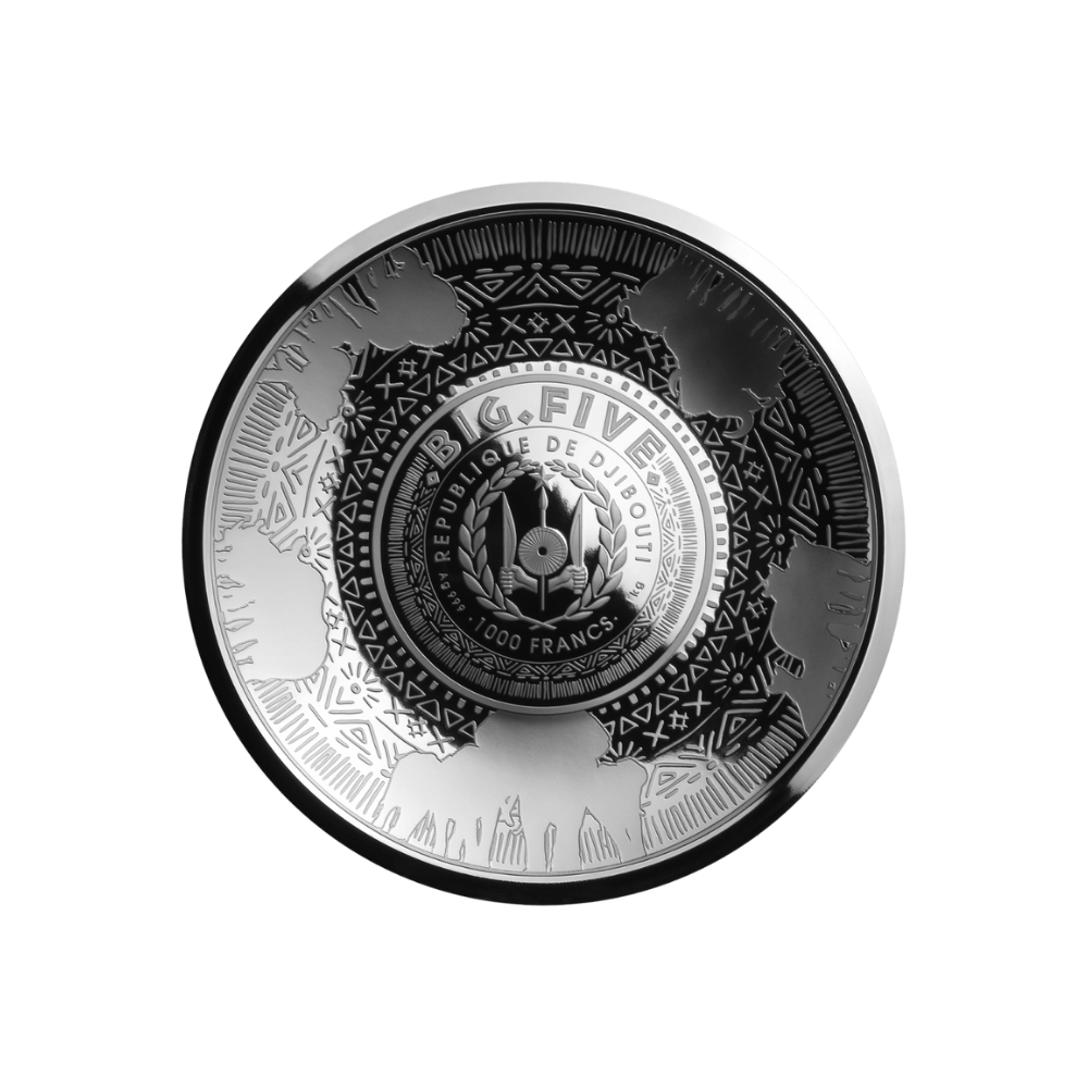 The Big Five of Africa 1 kg Silver Coin 2025