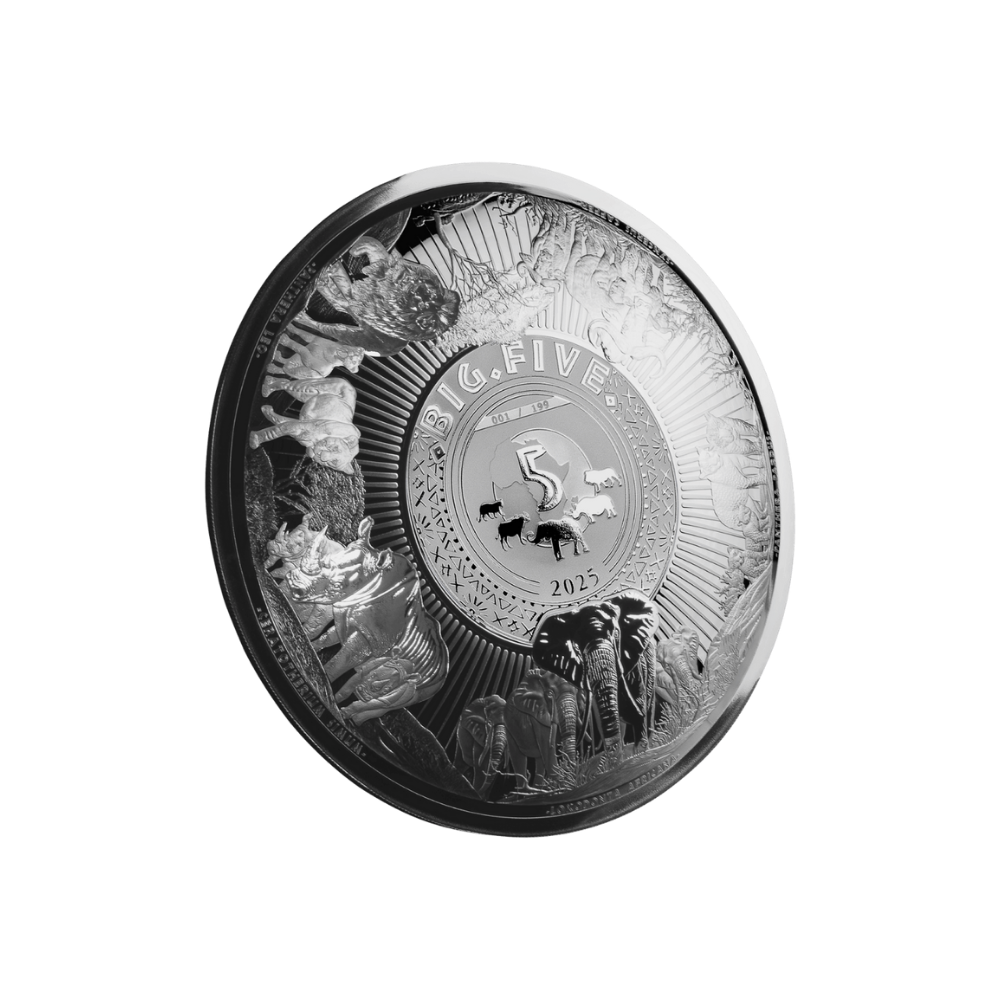 The Big Five of Africa 1 kg Silver Coin 2025