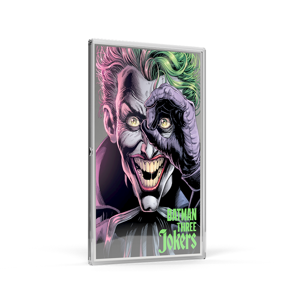 Batman Three Jokers #3 The Comedian Silver Collectible Foil