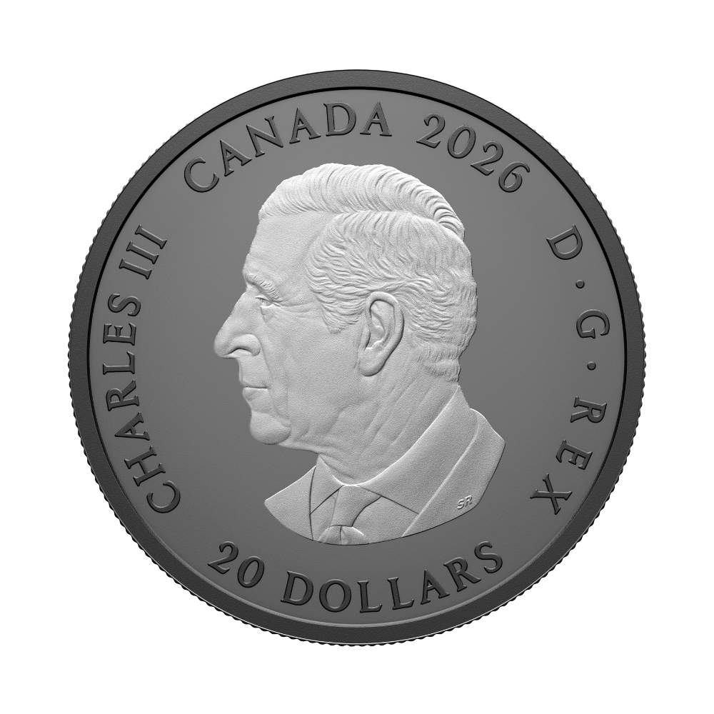 The Eagle 1 Oz Fine Silver Coin Canada 2026 Royal Canadian Mint
