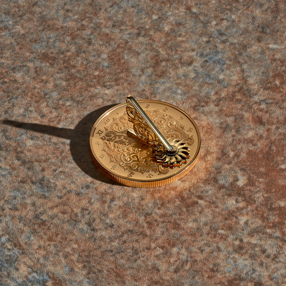The Gilded Sundial 1 Oz Fine Silver Coin Canada 2025 ROYAL CANADIAN MINT
