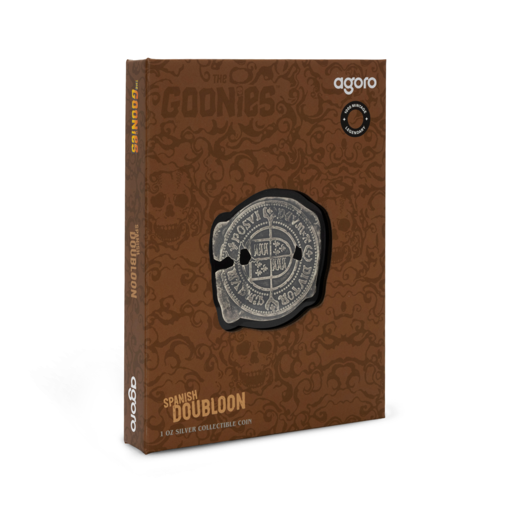 The Goonies Spanish Doubloon Pure Silver Coin