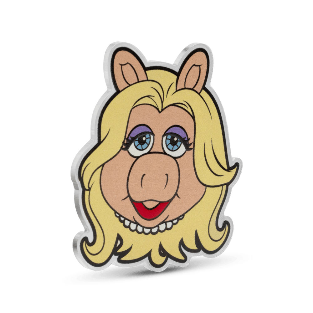 Disney The Muppets Miss Piggy 1 Oz Silver Coin - PARTHAVA COIN