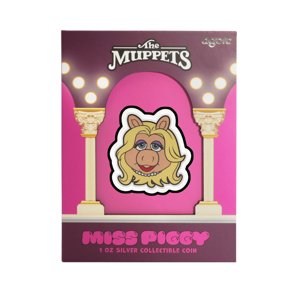 Disney The Muppets Miss Piggy 1 Oz Silver Coin - PARTHAVA COIN
