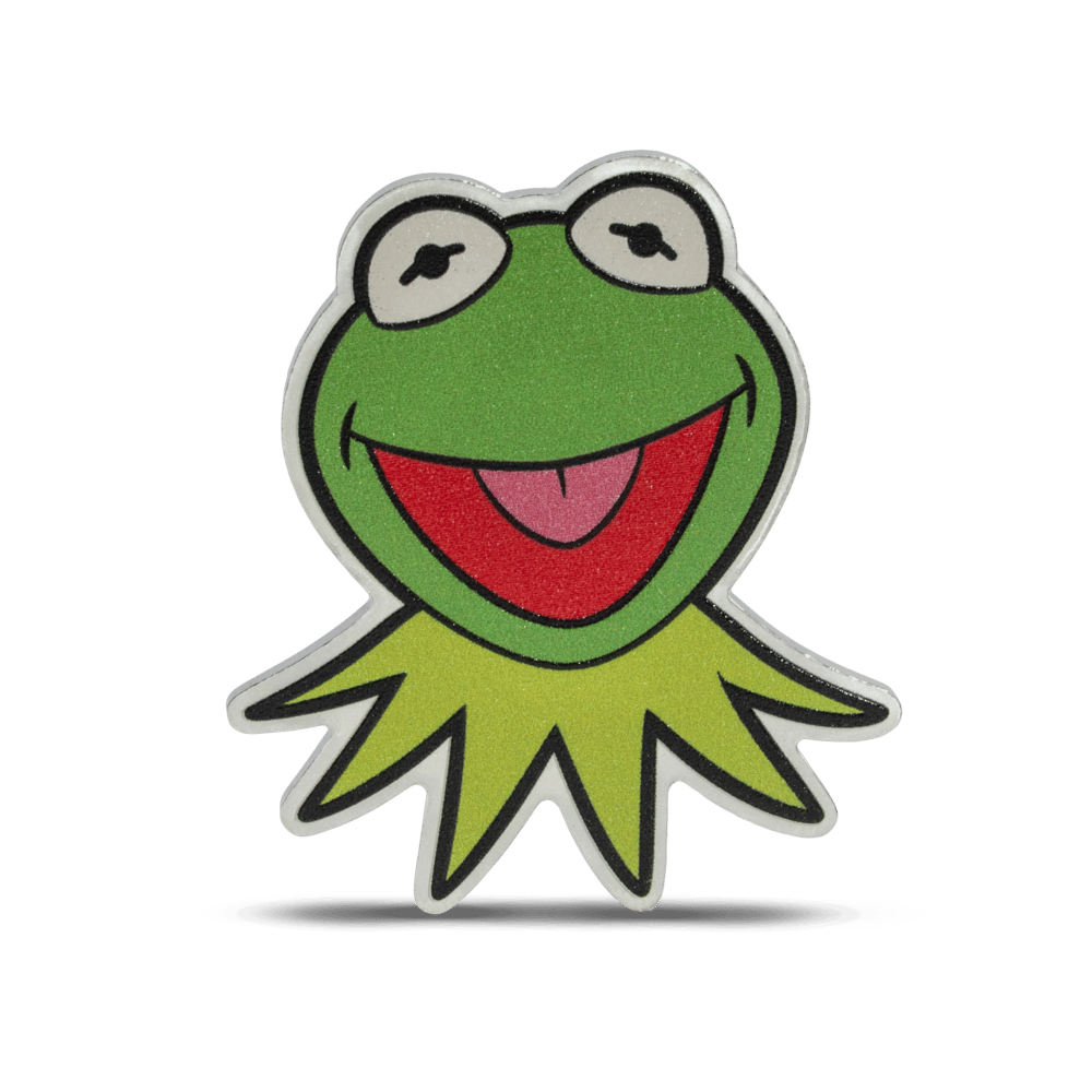 DISNEY THE MUPPETS Kermit The Frog 1 Oz Silver Coin $2 Niue 2025 - PARTHAVA COIN