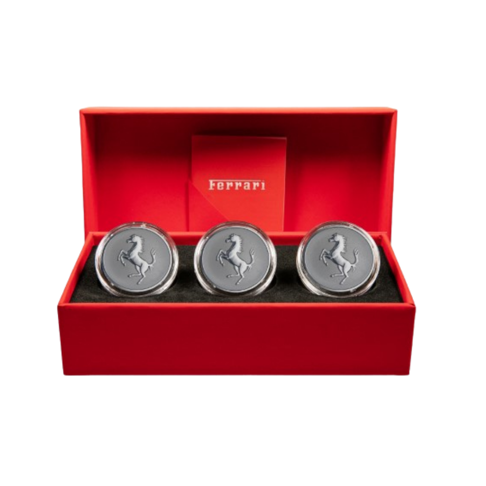 The Spirit of Ferrari 3 x 1 Oz Silver Coin 2026 MDM