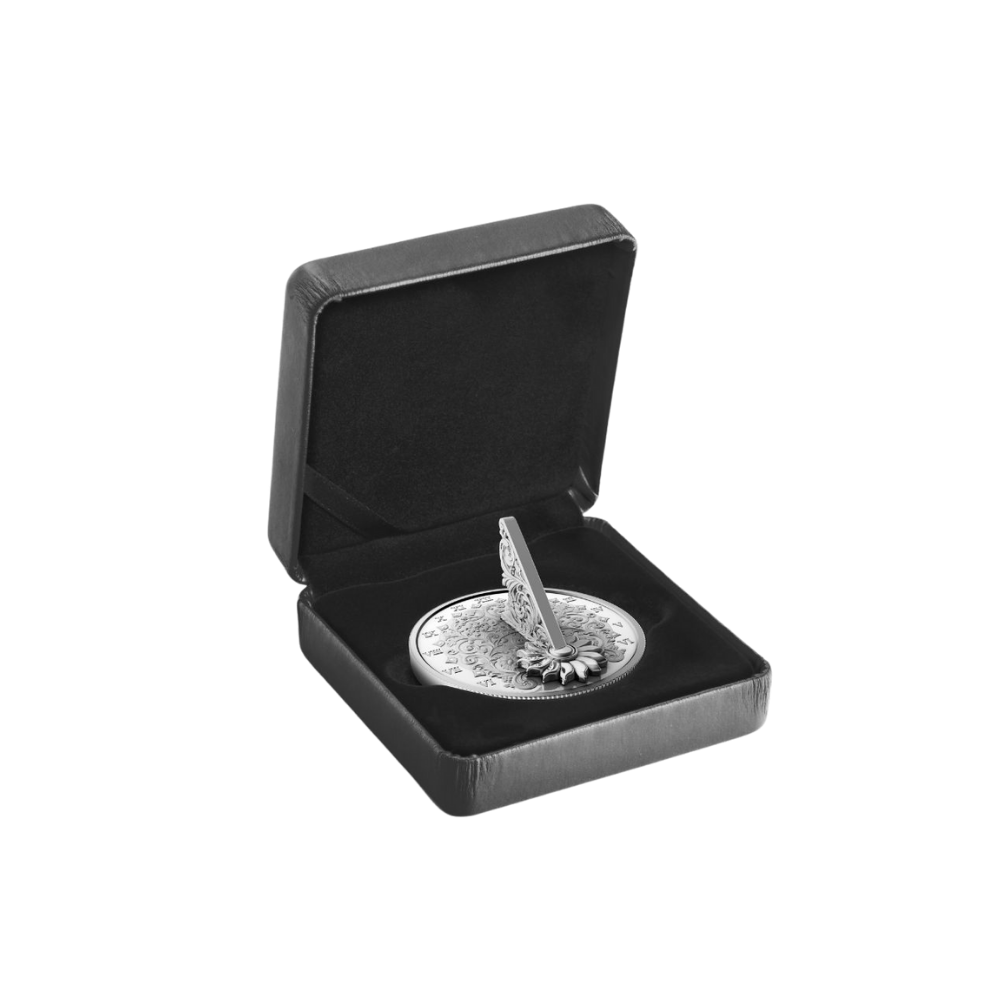 The Sundial 1 Oz Fine Silver Coin $20 Canada 2024