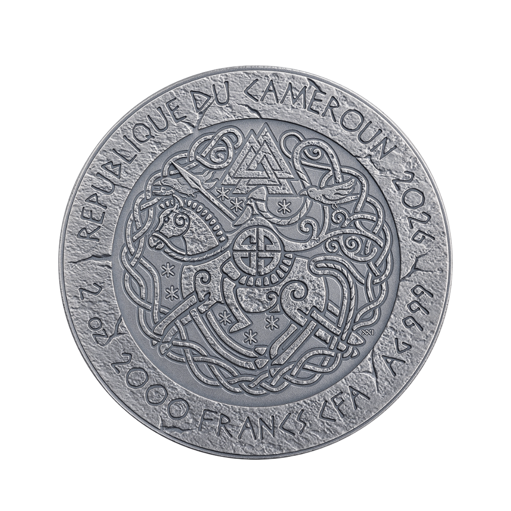 Ivar the Boneless The Way To Valhalla 2 Oz Silver Coin MINT XXI