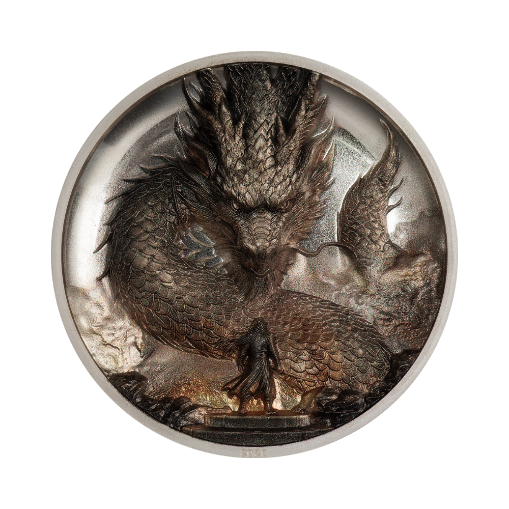Thunder Dragon 3 oz Silver Coin 2026 - CIT Coin Invest AG