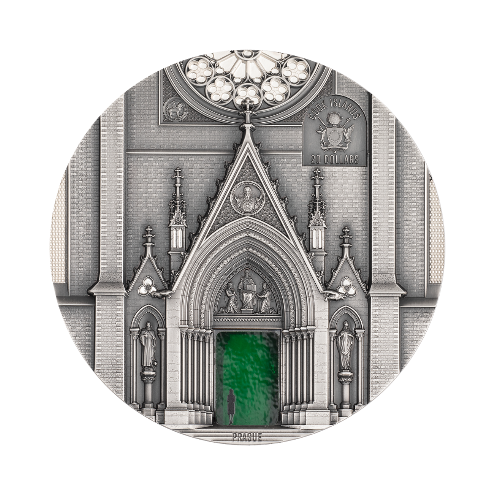Tiffany Art Portals Milan & Prague 3 oz Silver Coin 2026
