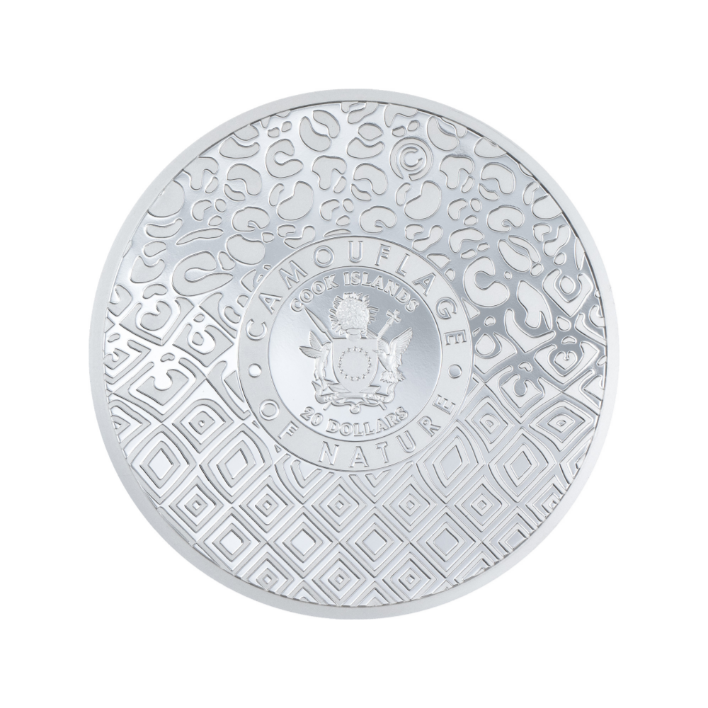 Tiger Camouflage of Nature 3 Oz Silver Coin 2026 Power Coin