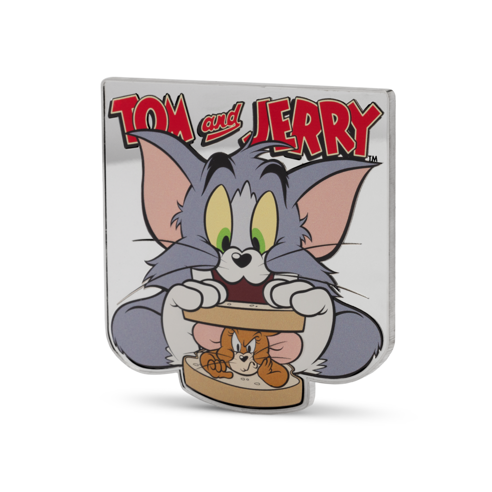 Tom and Jerry™ 85th Anniversary 5 Oz Silver Coin