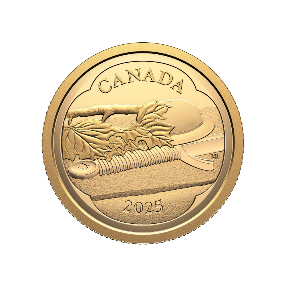 Tomb of the Unknown Soldier Pure Gold Coin (2000–2025) 2025 Canada
