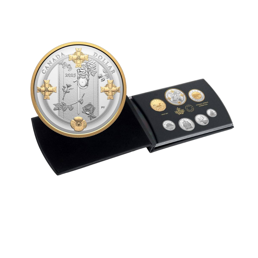 Tomb of the Unknown Soldier (2000-2025) Fine Silver Proof Set Canada 2025