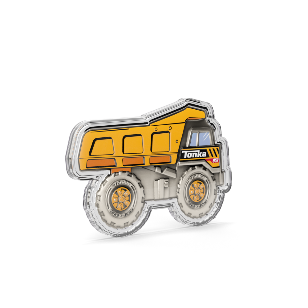 Tonka Dump Truck 1 Oz Silver Collectible Coin