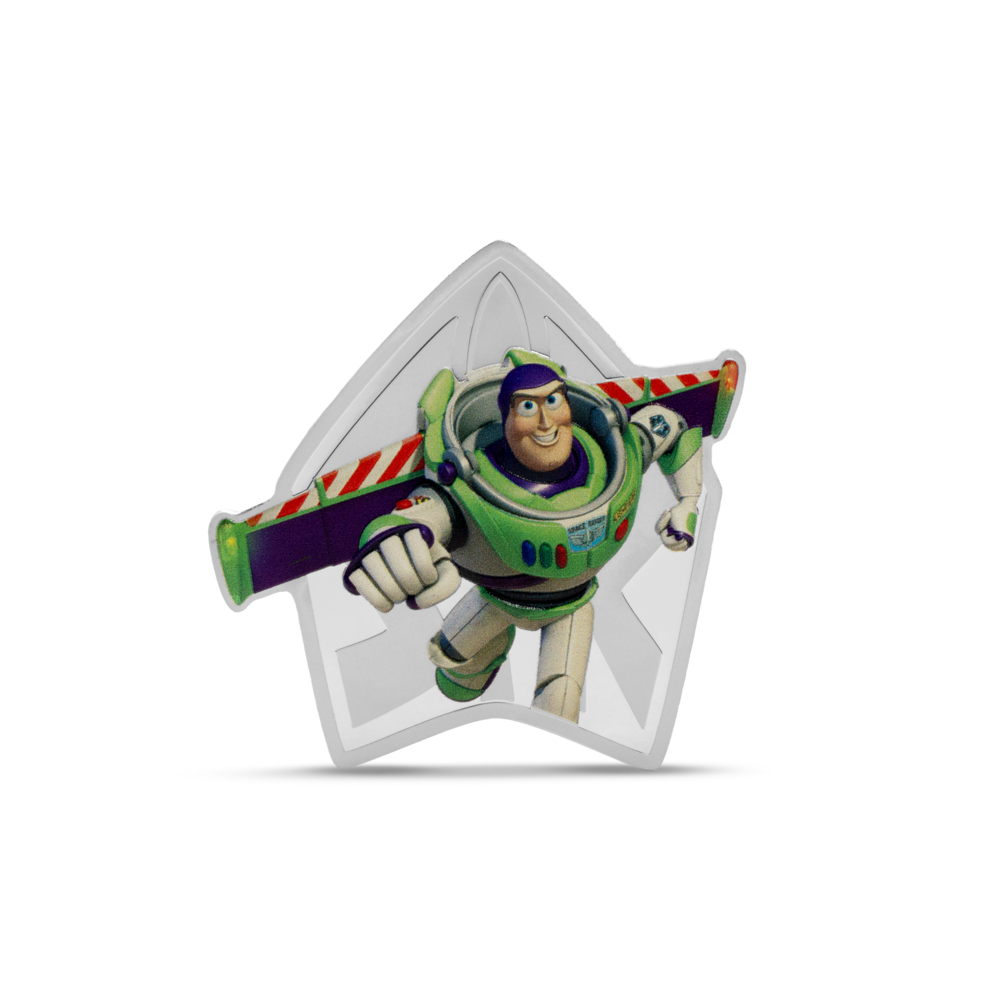 Disney Pixar Toy Story (1995) 30th Anniversary Buzz Silver Collectible