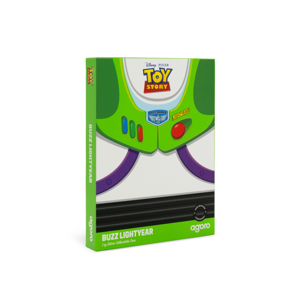 Disney Pixar Toy Story (1995) 30th Anniversary Buzz Silver Collectible