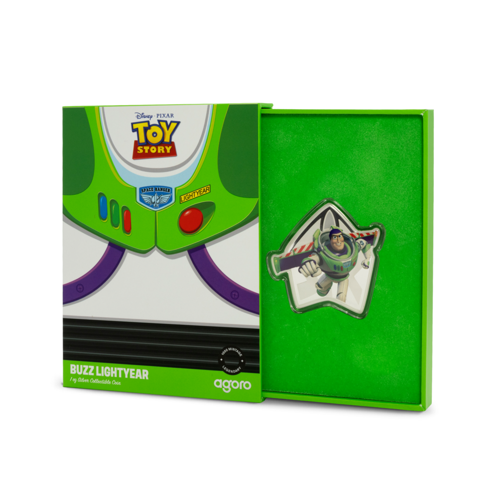 Disney Pixar Toy Story (1995) 30th Anniversary Buzz Silver Collectible