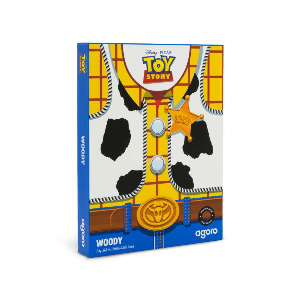 Disney Pixar Toy Story (1995) 30th Anniversary Woody Silver Collectible