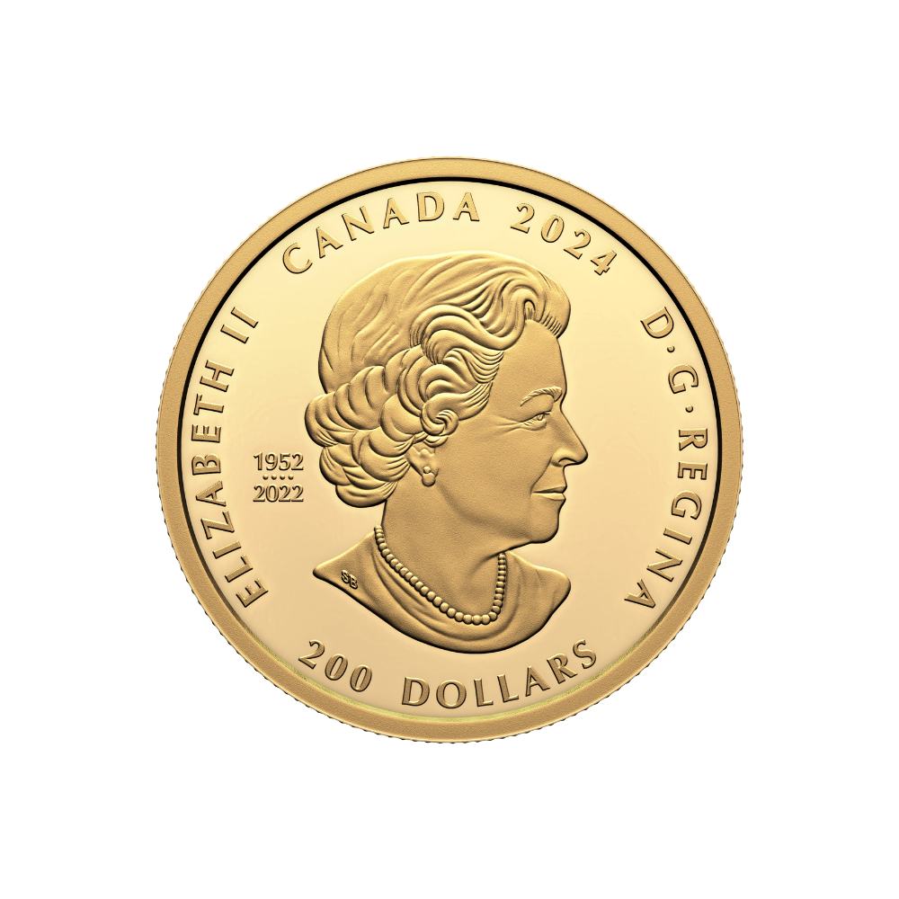 Transcendence and Tranquility Celebrating Canada Diversity 1 Oz Gold Coin $200 Canada 2024