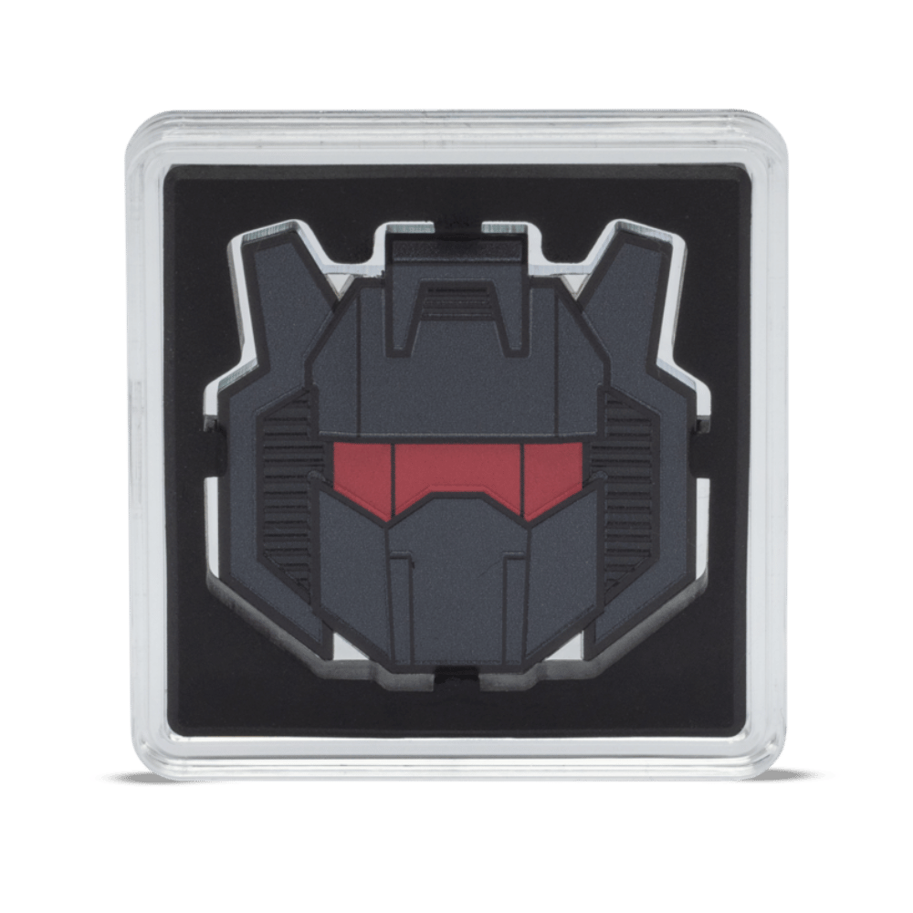 Transformers Heads Grimlock Silver Coin