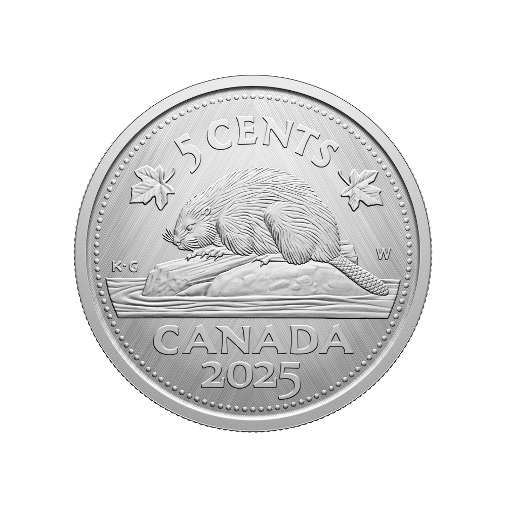 Tribute W Mint Mark Beaver 1 Oz Fine Silver Coin Canada 2025