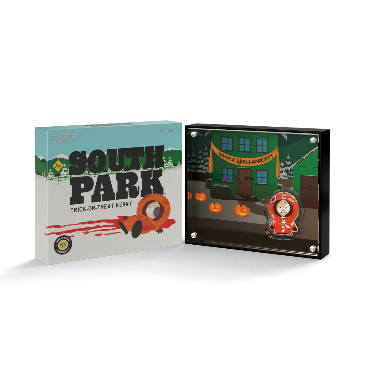 South Park Trick-or-Treat Kenny Silver Collectible agoro