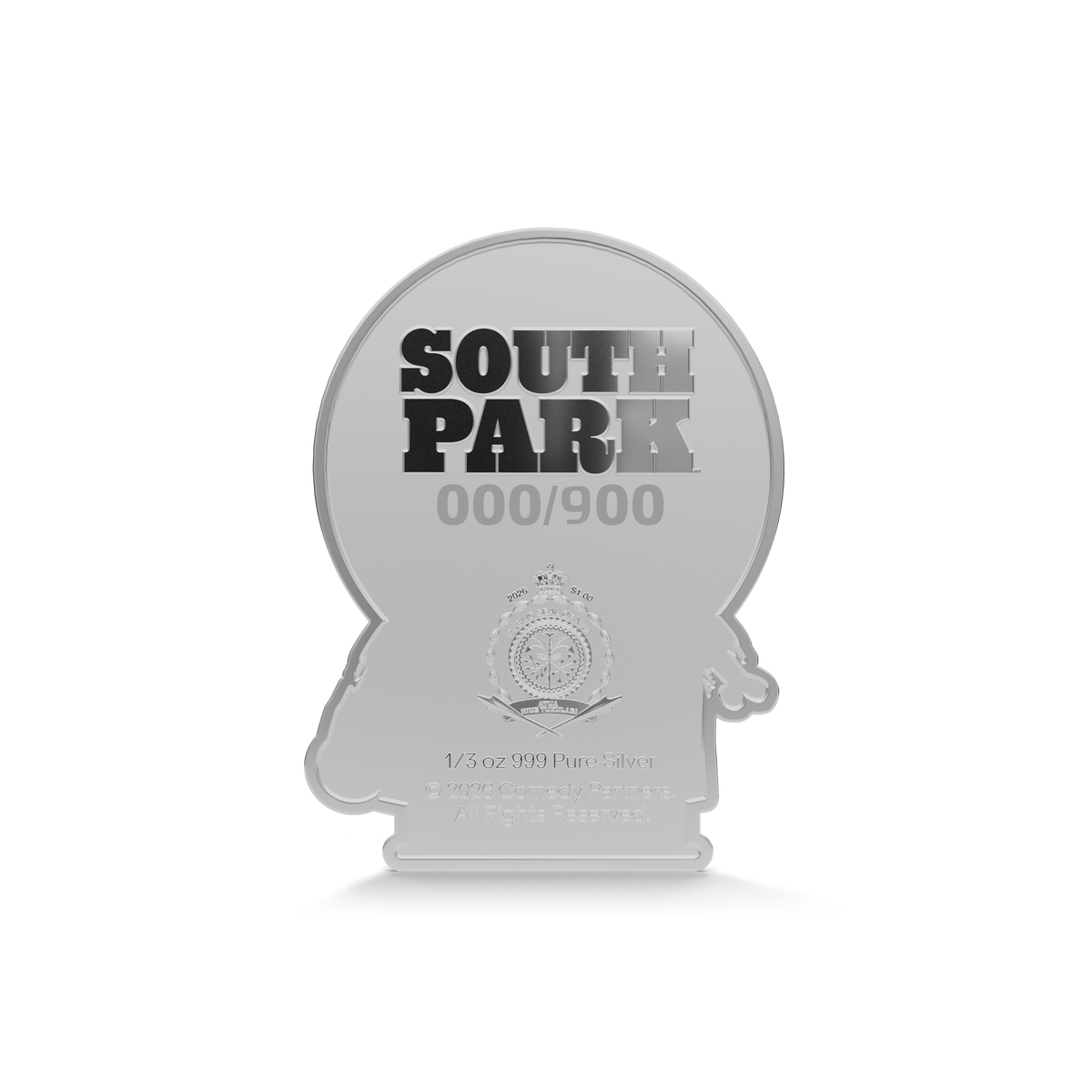 South Park Trick-or-Treat Kenny Silver Collectible agoro