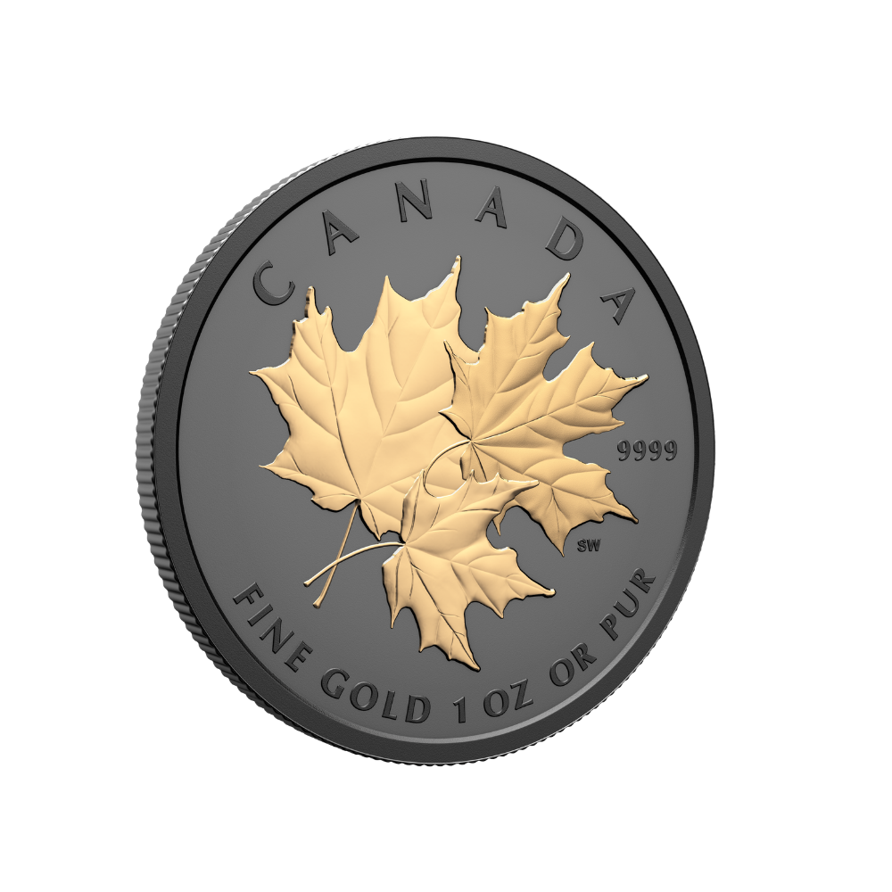 Triple Maple 1 Oz Pure Gold Coin 2026 Royal Canadian Mint