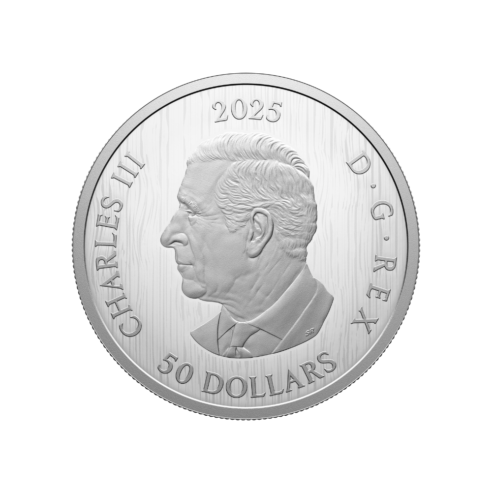 Triple Maple 5 Oz Fine Silver Coin Canada 2025