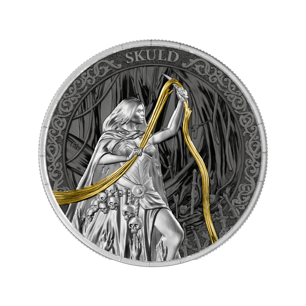 Triune Norns Set 3x1 Oz Silver Coin 5 Marks Germania 2026 Germania Mint