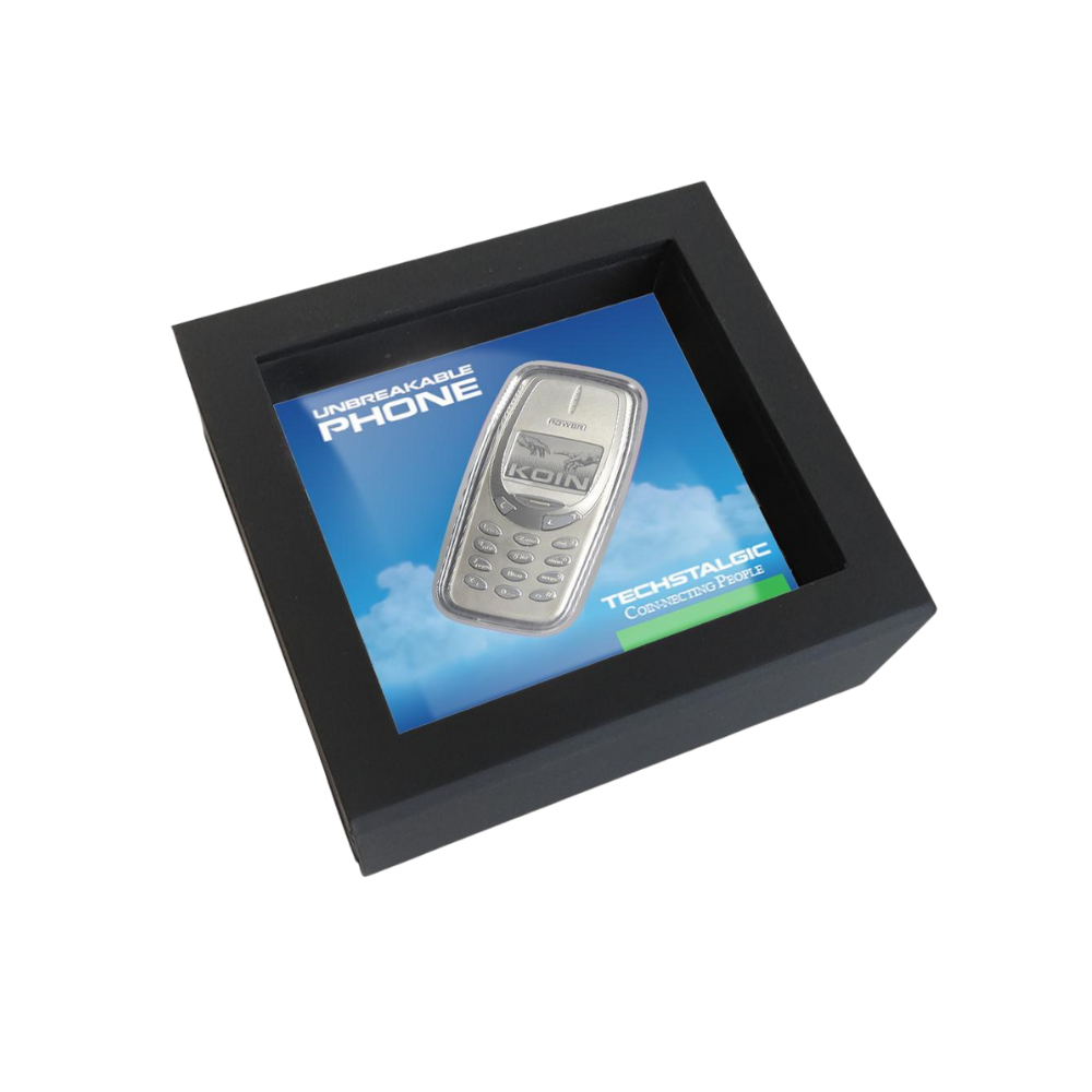 UNBREAKABLE PHONE TechStalgic 2 Oz Silver Coin $2 Niue 2025
