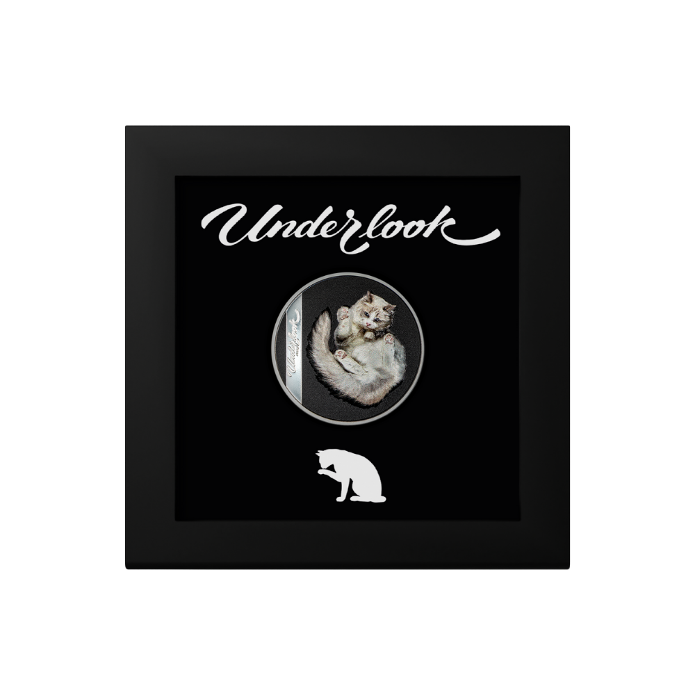 UNDER DOG Underlook 1 Oz Silver Coin $5 Cook Islands 2025