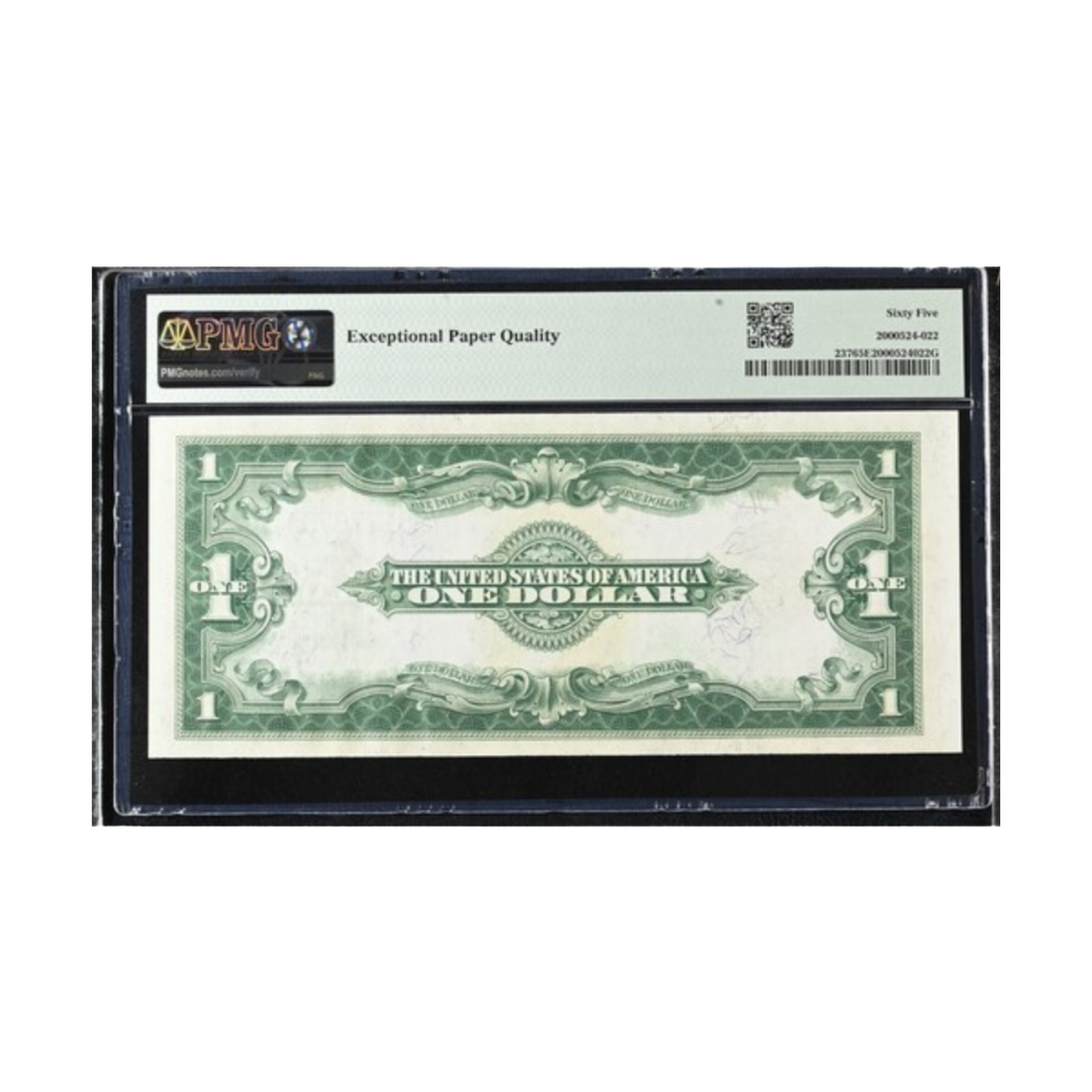 US $1 1923 Fr#237 Silver Certificate PMG 65 EPQ/ 64 EPQ(3 Consecutive Notes)