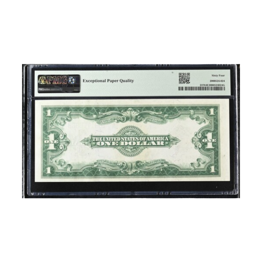 US $1 1923 Fr#237 Silver Certificate PMG 65 EPQ/ 64 EPQ(3 Consecutive Notes)