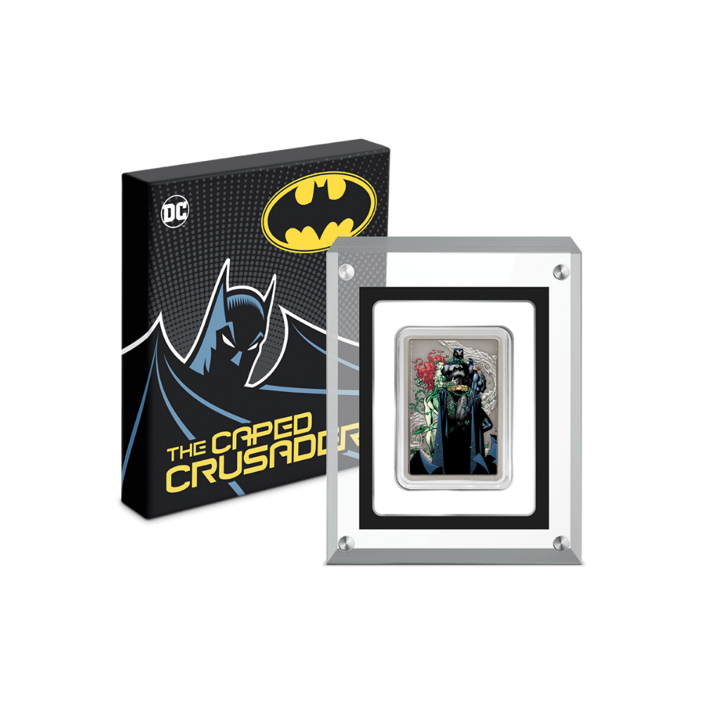 VIXENS BATMAN Caped Crusader 1 Oz Silver Coin $2 Niue 2020