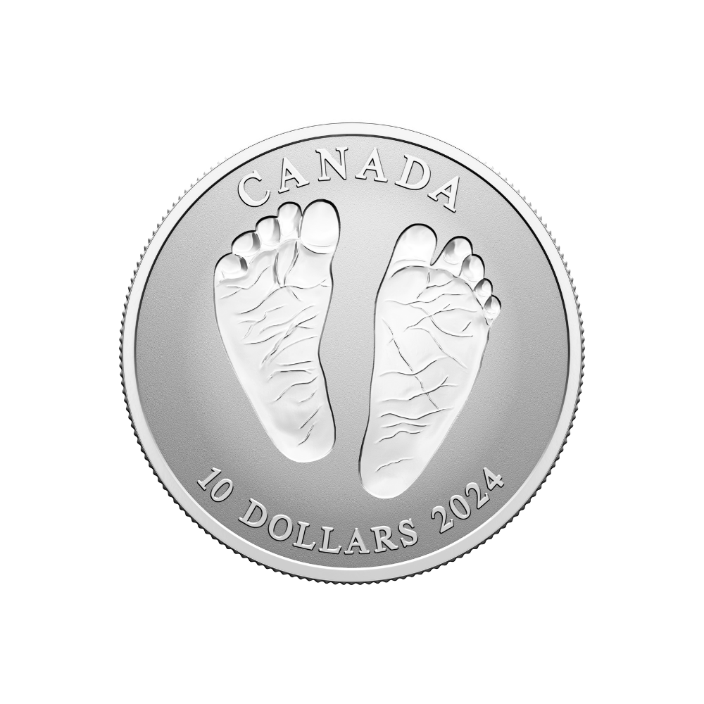 WELCOME TO THE WORLD Silver Coin $10 Canada 2024